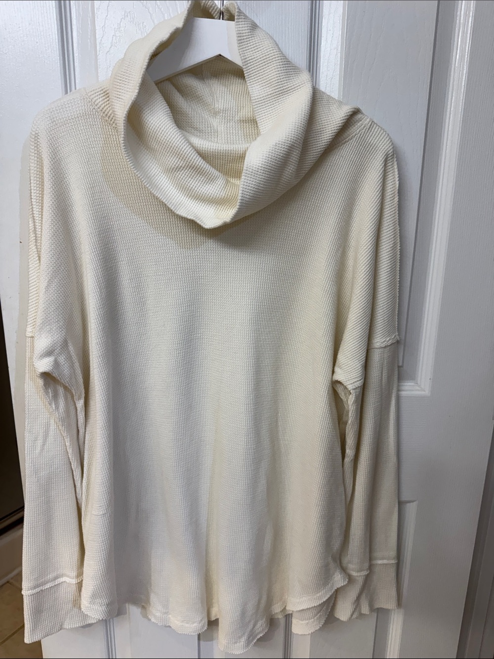 Maeve for Anthropologie Waffle Top